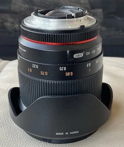 Rokinon 20mm f1.8 Full Frame Wide Angle Lens For Nikon AE In Original Box - Picture 1 of 9
