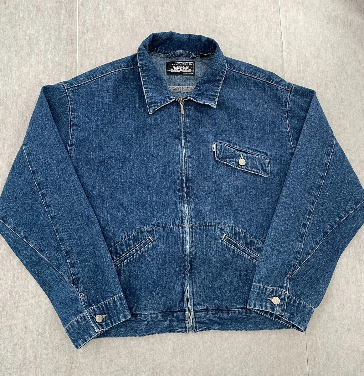 Zip Denim Jackets for Men for Sale - Shop New & Used - eBay