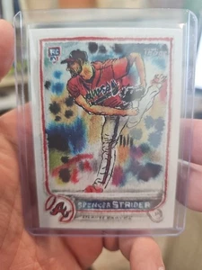 2024 Topps Spotlight by Andy Friedman - Spencer Strider #49 - Picture 1 of 2