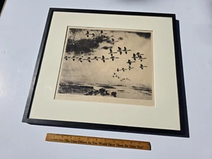 Frank Weston Benson Radierung "The Long Journey", mit Bleistift signiert - Bild 1 von 6