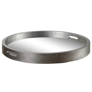 Bechet - 2.38 inch Round Tray - 22.13 inches wide by 22.13 inches deep - Picture 1 of 4