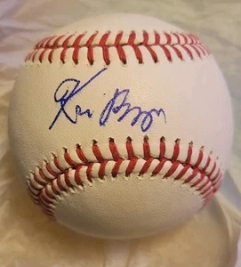 Ken Burns Signed OMLB Baseball. American Filmmaker & Producer Civil War Baseball - Picture 1 of 3