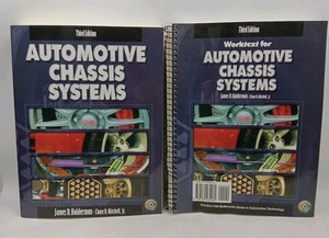 Automotive Chassis Systems dritte Ausgabe von James Halderman mit Arbeitstextbuch - Bild 1 von 17
