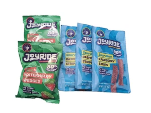 JoyRide Candy Variety Bundle - 5 packs - 3 Blue Raspberry- 2 Sour Watermelon - Foto 1 di 5