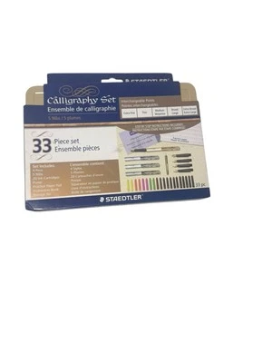 Juego de bolígrafos de caligrafía Staedtler 5 plumines - extra finos, finos, medianos, audaces, extra audaces Foto 1 de 4