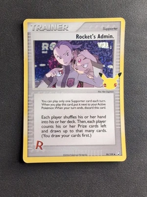Rocket's Admin. 86/109 Celebrations: Classic Collection Holo - Image 1 of 2