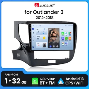 Für Mitsubishi Outlander III 2012-2018 Autoradio Android13 GPS Navi CarPlay DAB+ - Bild 1 von 19