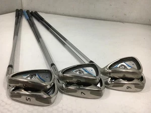 Bridgestone TourStage ViQ iron set 6pcs 5-PW VT-50i Flex R - Picture 1 of 4