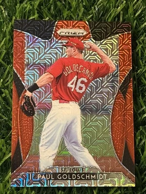Paul Goldschmidt 2019 Panini Prizm Tier II Red Mojo Prizm/299 #189 Cardinals Foto 1 de 2
