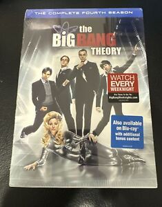 The Big Bang Theory: The Complete Fourth Season (DVD) New Sealed