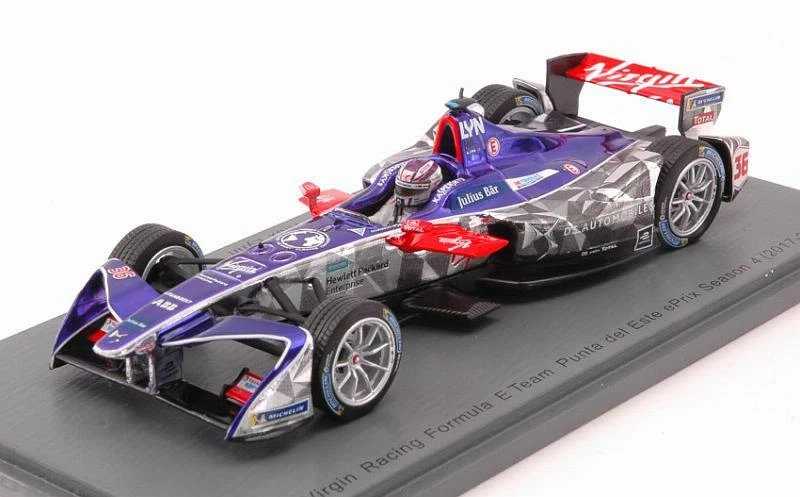 DS Virgin Punta Del Este Formula E 2017-2018 A.Lynn 1:43 SPARK S5937 - Immagine 1 di 1