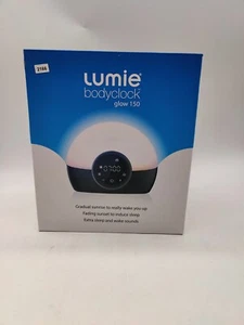 Lumie Bodyclock Glow 150 - Light Alarm Clock with 10 Sounds Sleep Sunset - Picture 1 of 6