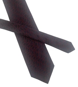 BROOKS BROTHERS Makers Navy Blue and Red Paisley Jacquard Tie 58 5/8 X 3 1/2 - Picture 1 of 9