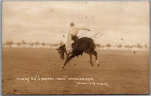 Postcard RPPC Douglas Wyoming Mc.Kay on Jackson Hole by Doubleday Photo - Bild 1 von 2