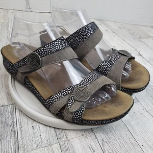 Sandalias Romika Fidschi 22 sin cordones cómodas deslizables gris gamuza para mujer 40 EE. UU. 9 - 9,5 - Imagen 1 de 13