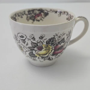 1 Salisbury Teacup Alfred Meakin Brown Staffordshire England - Picture 1 of 7