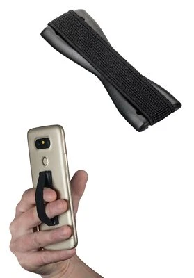 Sling Grip Finger Halter Griff schwarz für Samsung Galaxy Note10 Haltegriff - Bild 1 von 4