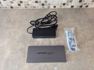 NETGEAR GS108PP 8-PORT GIGABIT ETHERNET POE PLUS UNMANAGED SWITCH - Picture 1 of 9