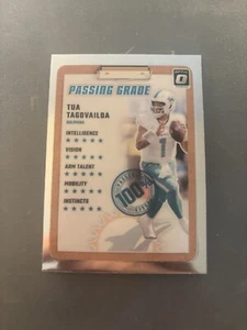 2024 Panini Donruss Optic - Grado di passaggio Tua Tagovailoa #9  - Foto 1 di 2