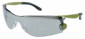MCR Safety MT127 MT1 Series Safety Glasses with Silver Mirror Lens Green and Bla - Picture 1 of 2