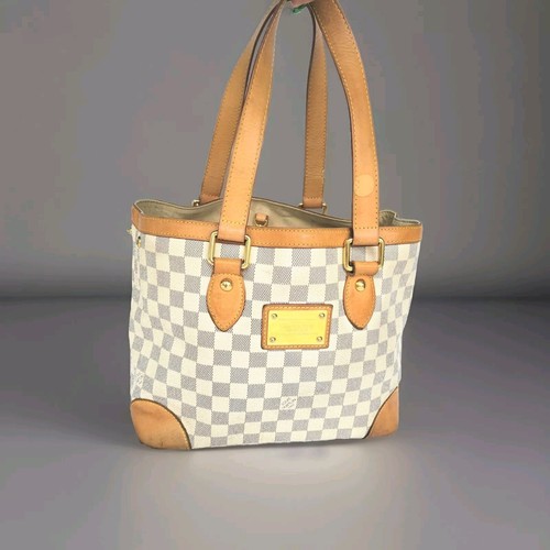 LOUIS VUITTON（LV） Borsa a tracolla Louis Vuitton Hampstead PM Damier tela azzurra grigia