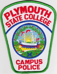 Parche Plymouth State College Campus Police NH New Hampshire - Imagen 1 de 1