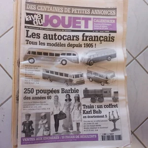 MAGAZINE LA VIE DU JOUET N° 43 - MAI 1999 - TRAINS AUTOCARS FRANCAIS BARBIE - Imagen 1 de 1