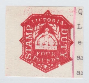 Australia Victoria fiscal Revenue Cinderella stamp 11-3-22 - Picture 1 of 1