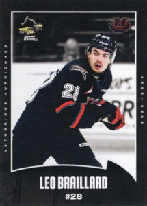 2023/24 Lethbridge Hurricanes - LEO BRAILLARD - Picture 1 of 2