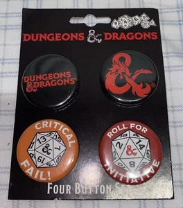 Juego de botones Dungeons & Dragons - Imagen 1 de 4