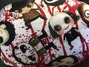 FREDDY JIGSAW JASON & FRIENDS 3 LAYERS COTTON/POLYESTER MASK - WASHABLE (ADULT) - Picture 1 of 11