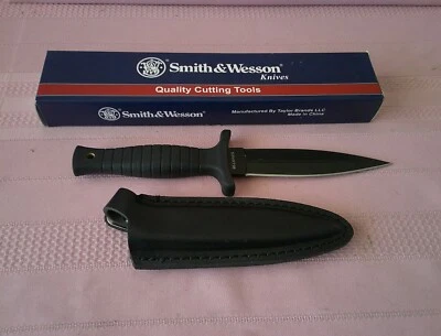 全新 SMITH & WESSON 战术人质救援队 (HRT) Tanto Point 靴刀! — 第 1/4 张图片