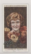 1928 Wills Cinema Stars Series 2 Tobacco Laura La Plante #12 0a3