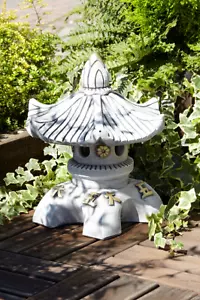 Unique lantern pagoda statue Japanese large pagoda sculpture Lover gift Yard art - Picture 1 of 2