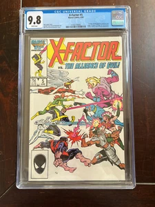 X-Factor #5 (1986) CGC 9.8 - 1st App Apocalypse, Stinger & Timeshadow - Picture 1 of 12