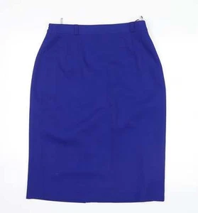 gerry webber Womens Blue Cotton Blend Skirt Size 40 - Picture 1 of 12
