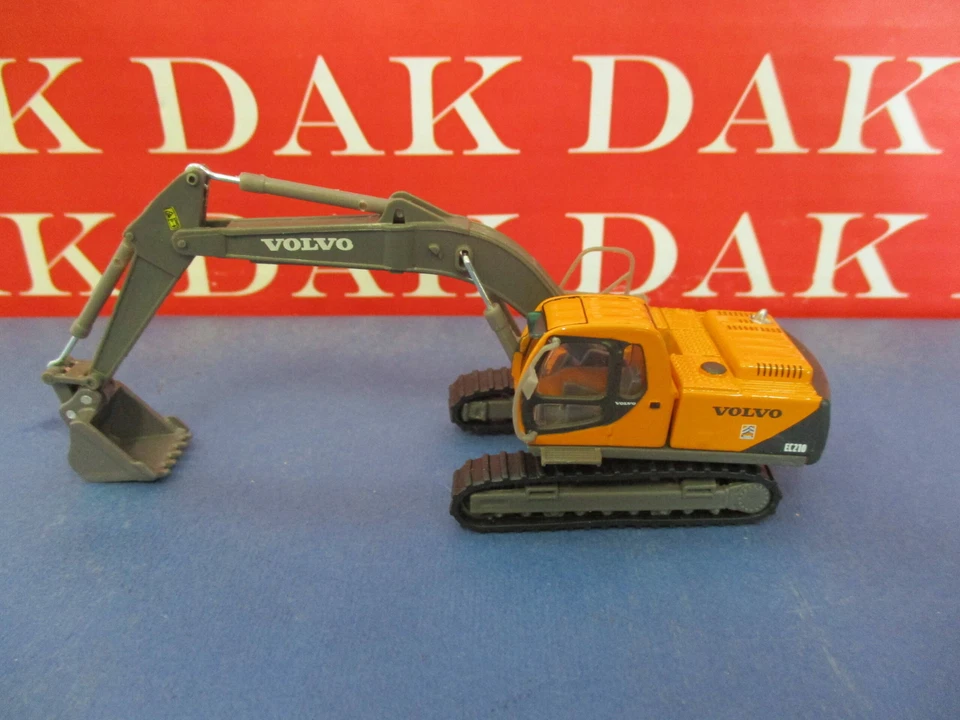 Die cast 1/87 Modellino Mezzo Movimento Terra Volvo EC210 Tracked Excavator - Immagine 1 di 4