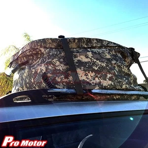 Universal SUV Van Roof Top Cargo Carrier Bag Storage Luggage Waterproof Offroad  - Picture 1 of 7