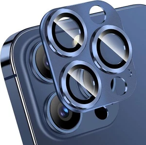 For iPhone 15 Pro Max 15ProTempered Glass Metal Camera Lens Protector Full Cover - Picture 1 of 35