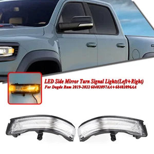 LED Rearview Side Mirror Turn Signal Light For Dodge Ram 2019-2024 20 Left Right - Picture 1 of 13