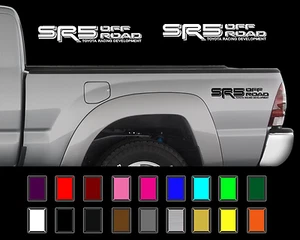 2- SR5 Off Road Decal Set Fits Tundra Tacoma Truck Bedside Racing Vinyl Stickers - Picture 1 of 2