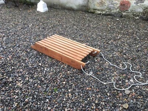Vintage Wooden Sleigh / Sledge - Picture 1 of 7