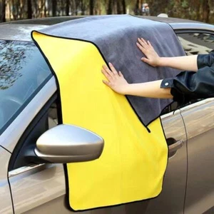 Car Cleaning Towel Drying Cloth Polyester Fiber Super Absorbent Detailing Kit - Picture 1 of 15