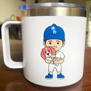Los Angeles Ohtani Decoy 14oz Mug Cup Coffee Mug Fan Gift Present - Picture 1 of 5