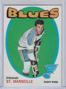 1971-72 Topps NHL | #38 FRANK ST. MARSEILLE St. Louis Blues