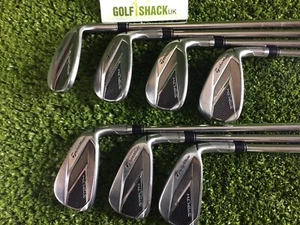 Taylormade Stealth Irons 5-Sw with Dynamic Gold 105 VSS Pro Stiff Shafts (12732) - Picture 1 of 10