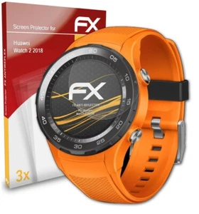 atFoliX 3x Film Protection d'écran pour Huawei Watch 2 2018 mat&antichoc - Photo 1 sur 9
