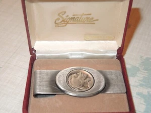 Money Clip With 1927 Indian Head Nickel - Picture 1 of 8