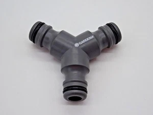 GARDENA Y-Stück Gartenschlauch Abzweigung Übergang Verbinder 13 mm / 19 mm - Bild 1 von 6