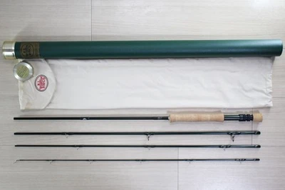 R.L. Winston Boron IIx 9'6" 8wt 4pc Fly Rod Near Mint w/Tube & Sock D85 - Image 1 of 4